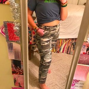 JCrew Camo Pants